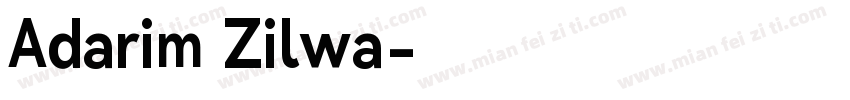 Adarim Zilwa字体转换